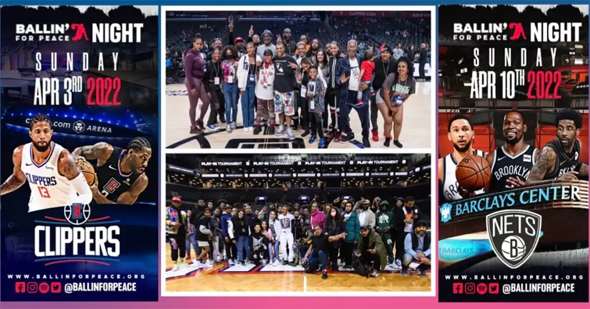 NBA Ballin' for Peace Night Highlights Clippers / Nets